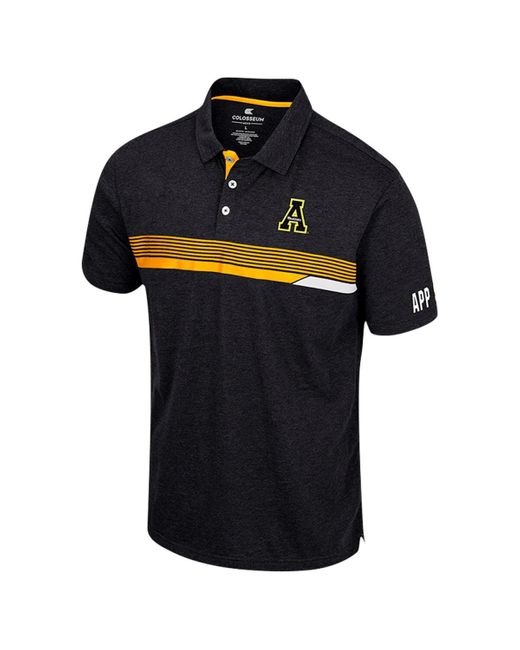 Colosseum Athletics Blue Appalachian State Mountaineers No Problem Polo Shirt for men
