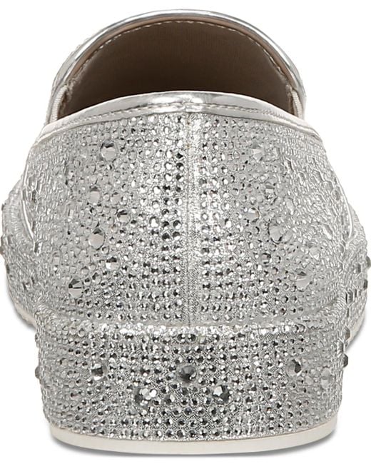 INC International Concepts White Lenna Slip-on Embellished Sneakers