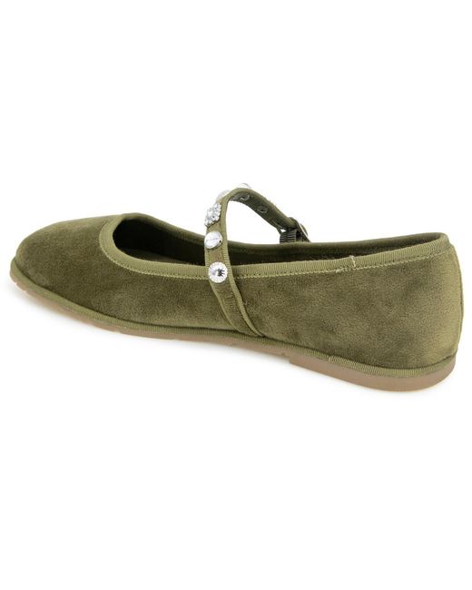 Kenneth Cole Green Elda Maryjane Flats
