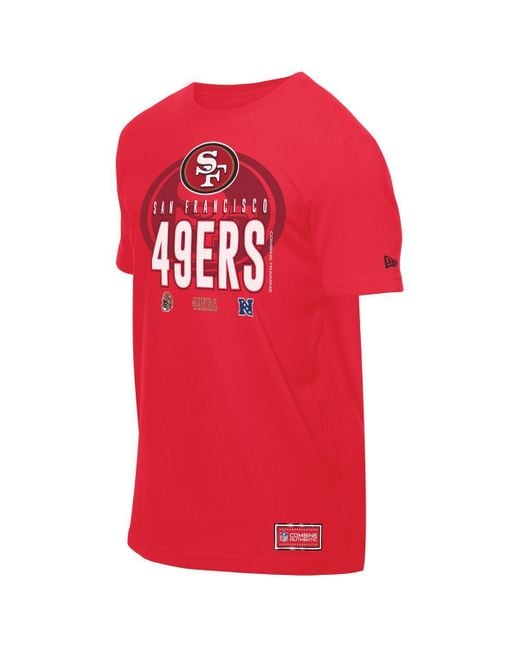 KTZ Red San Francisco 49ers 2025 Nfl Training Camp T-shirt for men