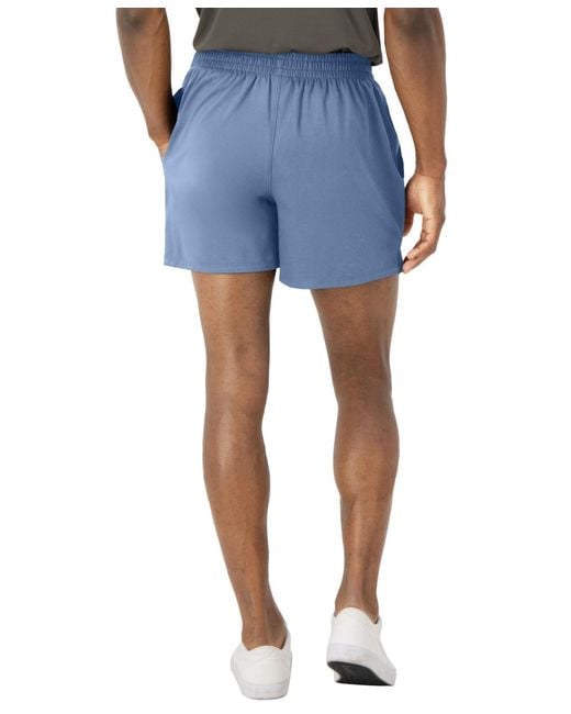 Hanes Blue Moves Performance 6" Short for men
