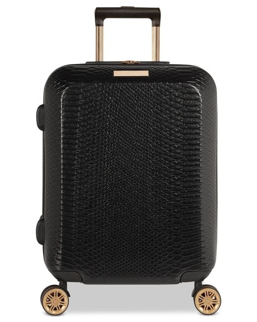 Vince Camuto Black Harrlee 19" Expandable Hardside Carry-on Spinner Suitcase