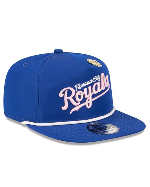 KTZ Blue Kansas City S 2025 Big League Chew Golfer Snapback Hat for men