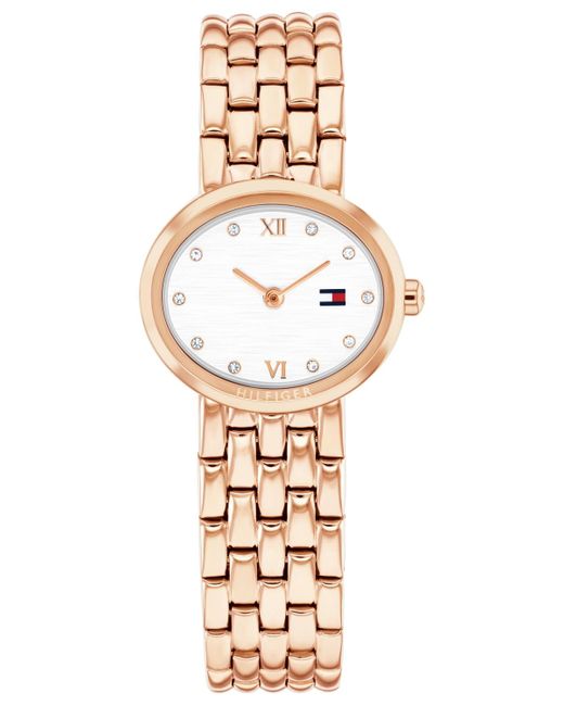 Tommy Hilfiger Metallic Quartz Tone Stainless Steel Bracelet Watch