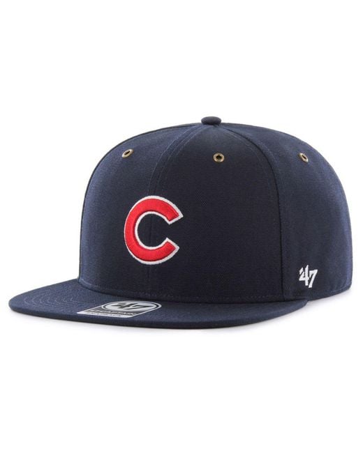 47 Brand Blue Chicago Cubs Carhartt Captain Cap for men