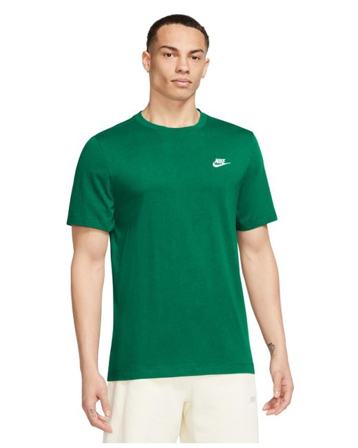 Nike Yellow Sportswear Club T-shirt for men