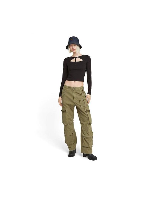 G-Star Green Mega Cargo Pants
