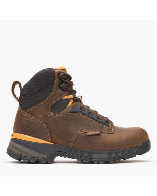 Georgia Boot Brown Tbd Waterproof Work Boot for men
