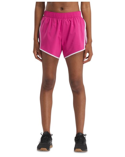Reebok Pink Active Identity Training Pull-on Woven Shorts