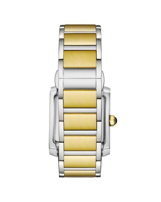 Stuhrling Metallic Elan 4088.3 S Rectangular Quartz Watch