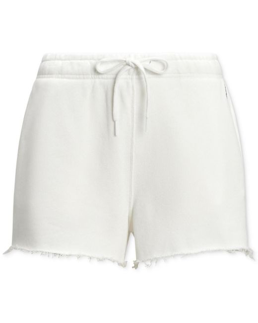 Polo Ralph Lauren Blue Lightweight Fleece Drawstring Shorts