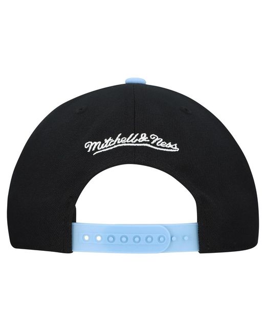 Mitchell & Ness Black And Kansas City Royals Basic Coop Pro Adjustable Hat