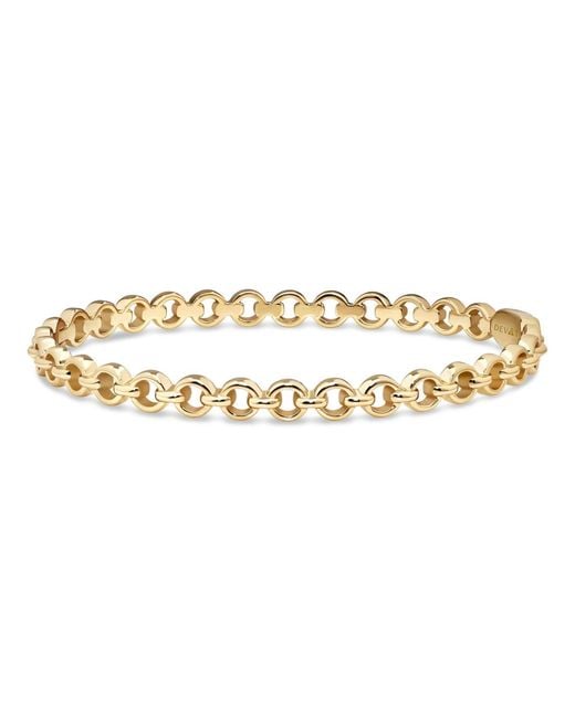 DEVATA Metallic Cable Link Bangle Bracelet