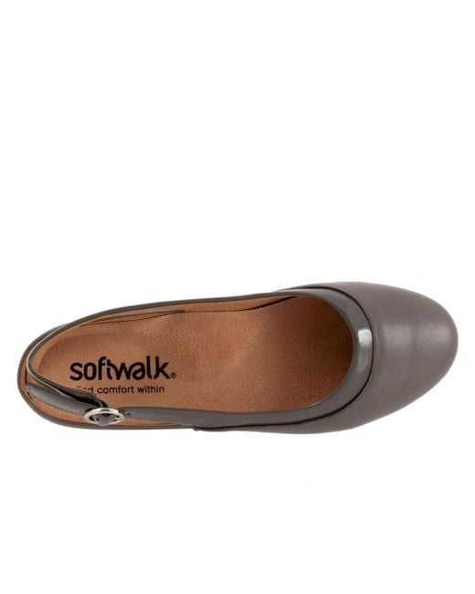 Softwalk® Brown Sheffield Flat