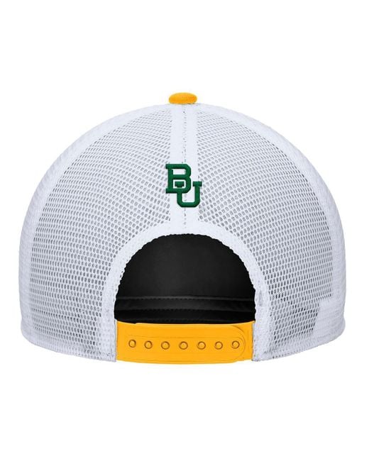 Nike Yellow Baylor Bears 2025 On-field Rise Trucker Adjustable Hat