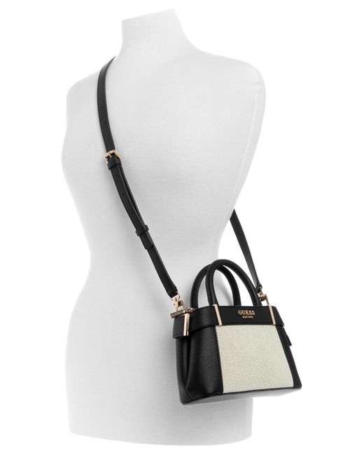 Guess Black Anadela Small Satchel