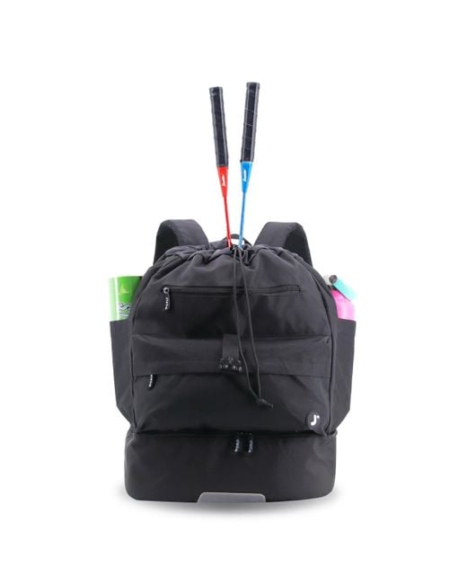 J World Black Ace Racket Sports Backpack