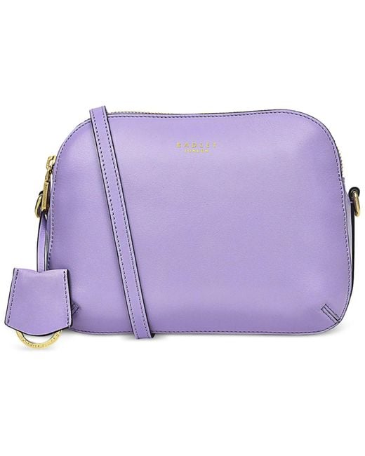 Radley Liverpool Street 2.0 Medium Leather Ziptop Crossbody Bag in