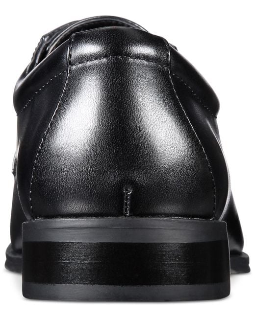 Alfani Black Men's Andrew Plain Toe Derbys for men