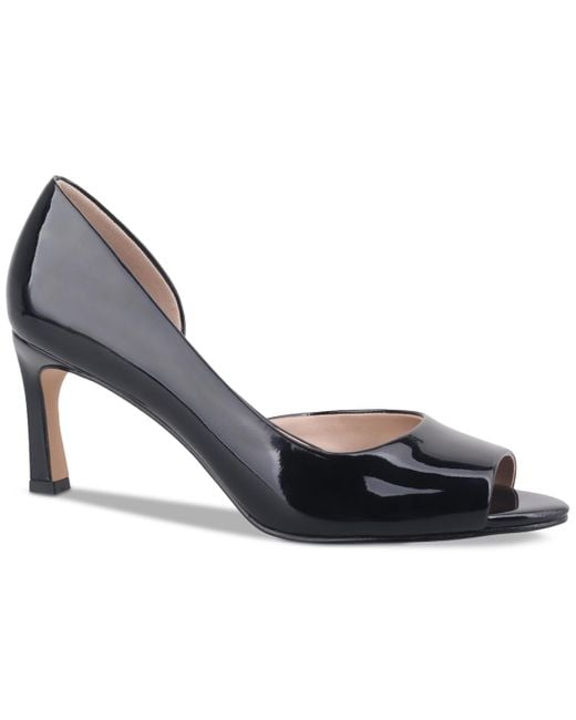 Giani Bernini Blue Valorr Peep Toe D'orsay Dress Pumps