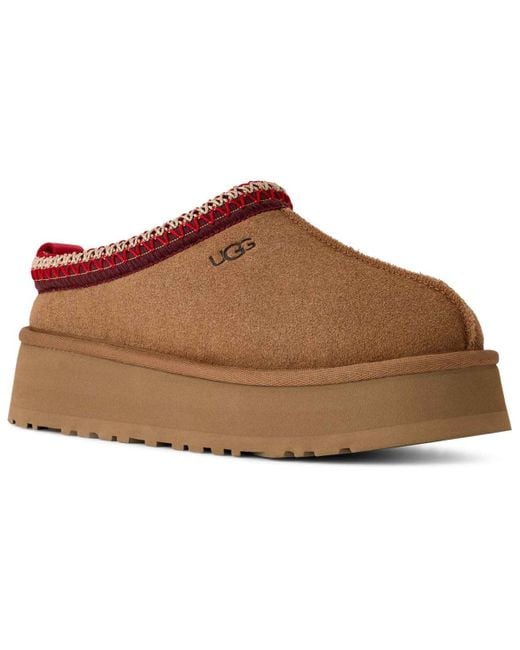 Ugg Brown Tazz Ii Platform Slippers