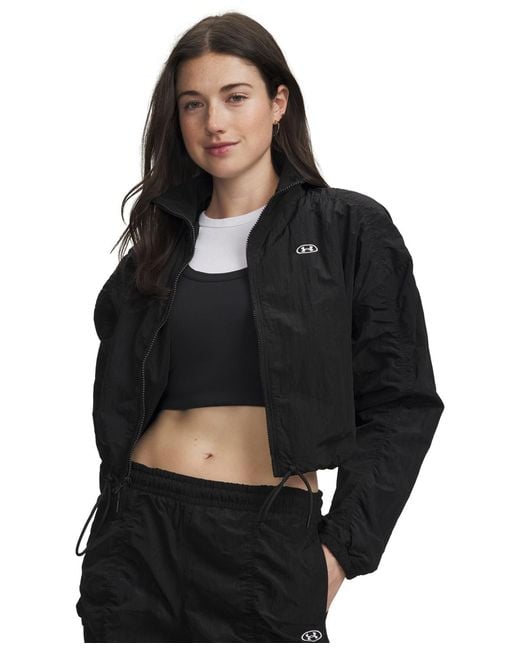 Under Armour Black Rival Woven Jacket