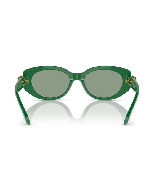 Swarovski Green Sunglasses