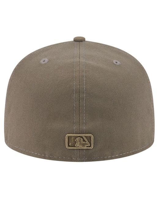 KTZ Gray Chicago White Sox Color Pack A-frame 59fifty Fitted Hat for men