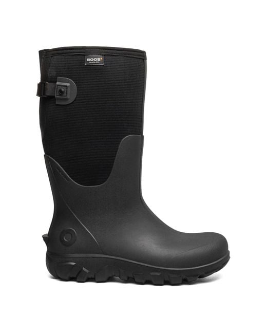 Bogs Black Classic Seamless Tall Boot for men