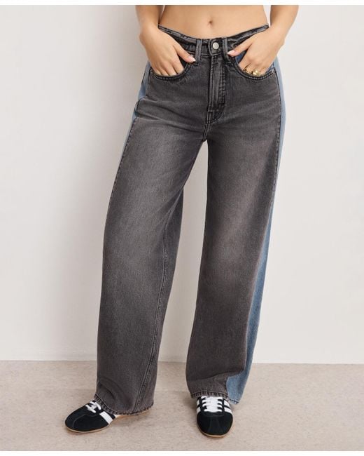 GOOD AMERICAN Multicolor Good Standard baggy Jeans