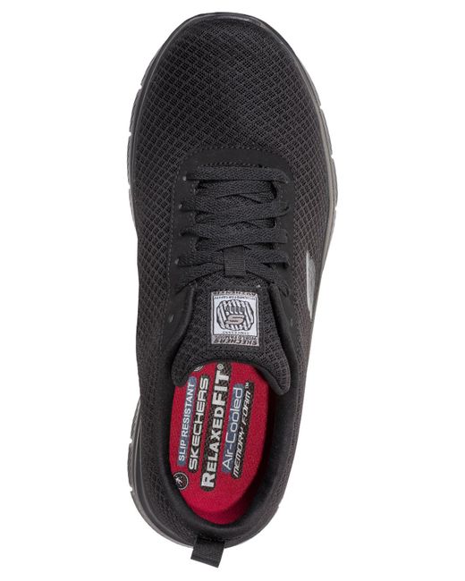 skechers men's flex advantage sr work shoe