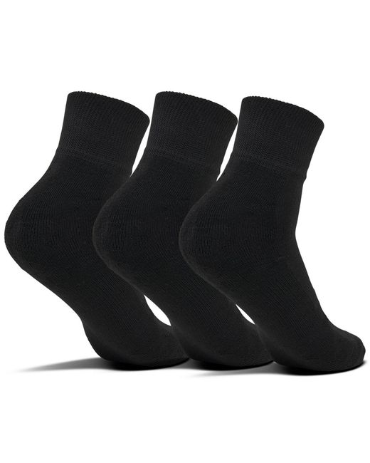 Sof Sole Black 6-pack Quarter Socks From Finish Line