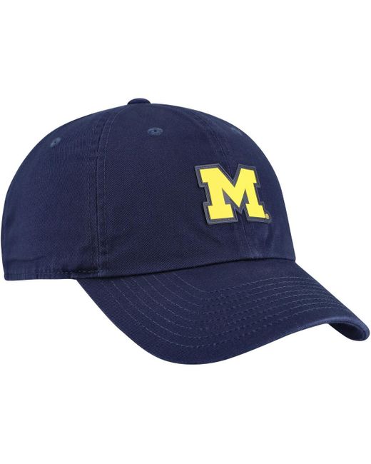 Nike Blue Â Michigan Wolverines Club Swoosh Performance Adjustable Hat for men