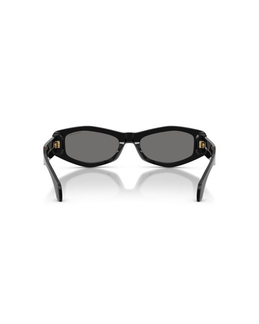 Versace Black Polarized Sunglasses