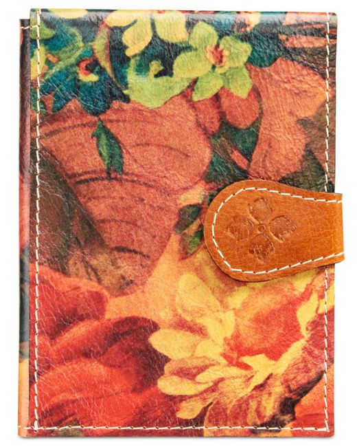 Patricia Nash Orange Passport Holder