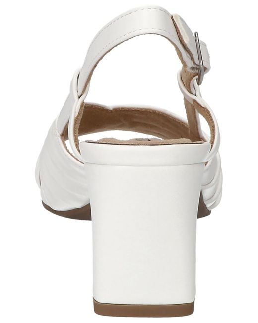 Easy Street Metallic Lucie Square Toe Sandals