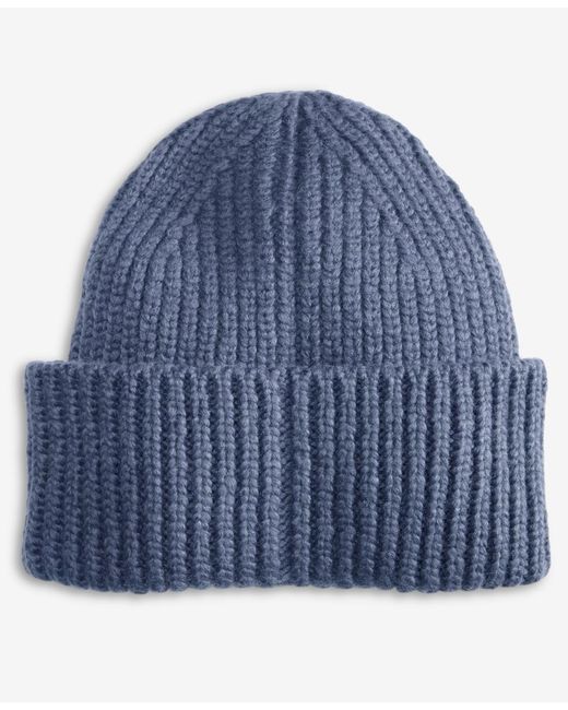 Ugg Blue Chunky Ribbed Beanie for men