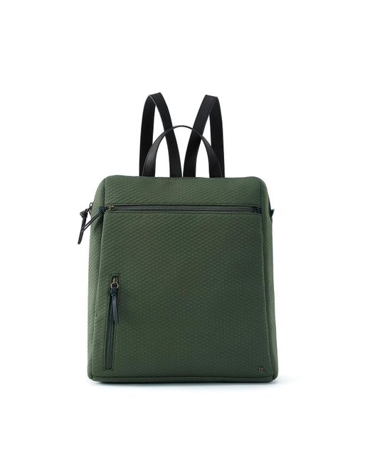 The Sak Green Olvera Neoprene Backpack