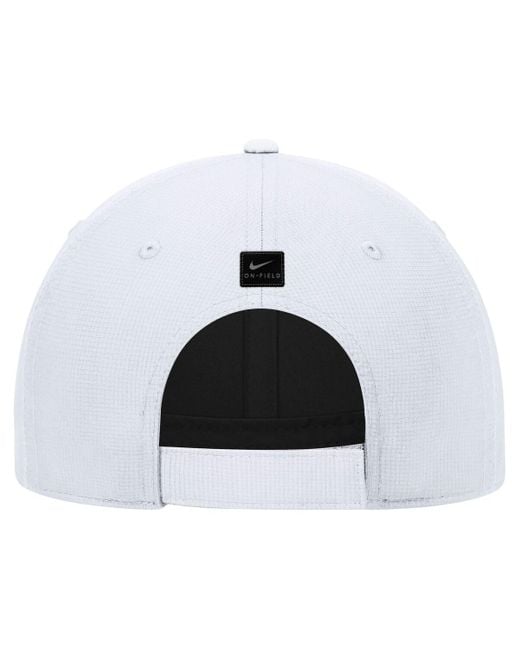 Nike White Virginia Cavaliers 2025 On-field Club Performance Adjustable Hat