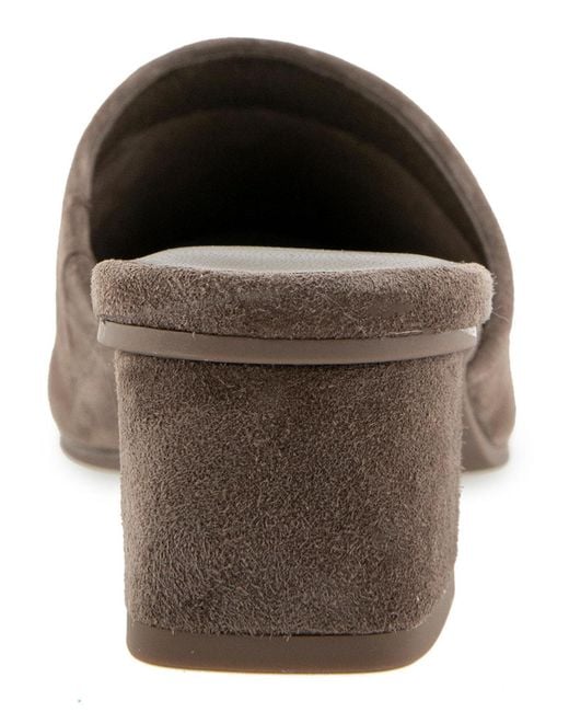 Splendid Brown Lorelei Heeled Mule