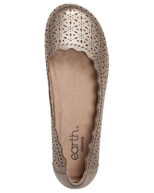 Earth Brown Bria Casual Flat