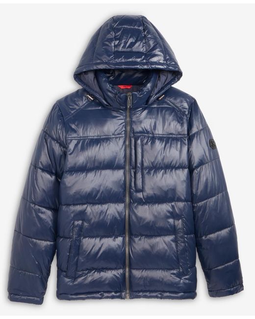 Michael Kors Blue Puffer Jacket for men
