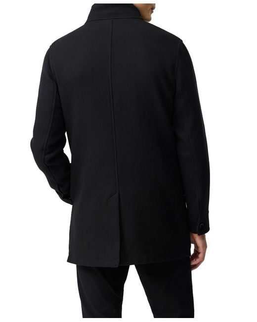 Rodd & Gunn Black Cain Flat Coat for men