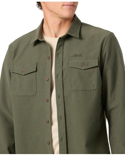 O'neill Sportswear Green Unified Overshirt for men
