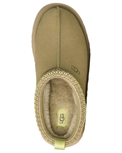 Ugg Green Tazz Ii Platform Slippers