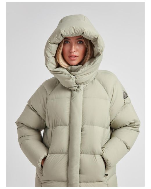 Jacket Gray Cloud Ultra Long Puffer Down Coat
