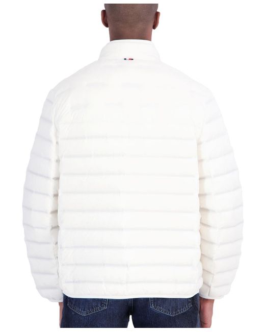 Tommy Hilfiger White Real Down Packable Jacket for men
