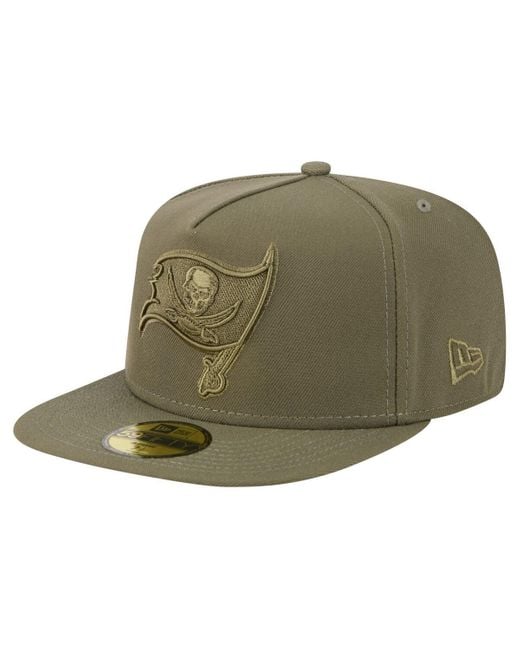 KTZ Green Â Tampa Bay Buccaneers Color Pack A-frame 59fifty Fitted Hat for men
