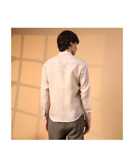 Campus Sutra Pink Solid Utility Shirt for men