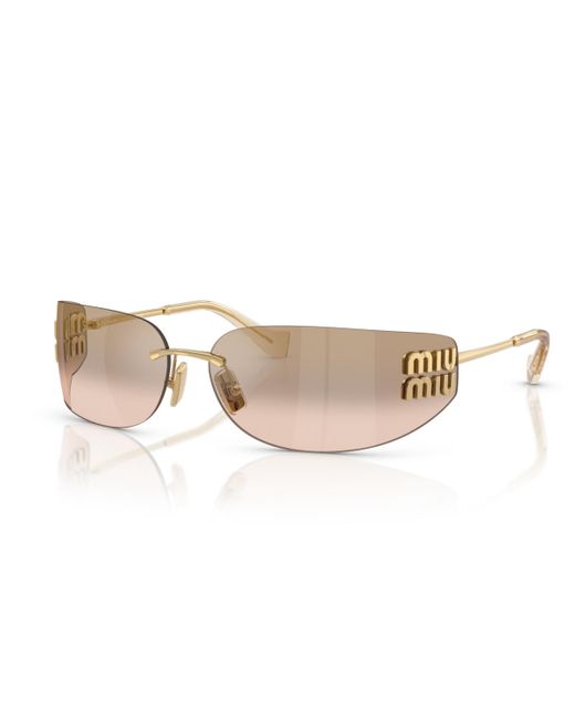 Miu Miu White Large Sunglasses
